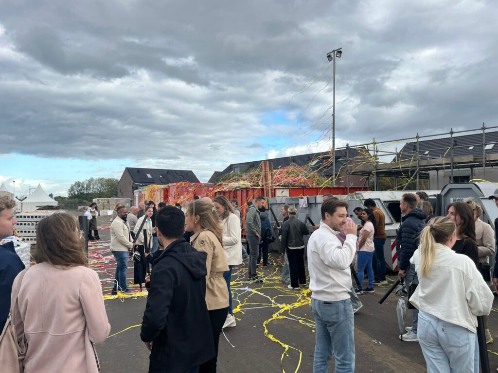 Eerstye steen gelegd in Aarlesche erven deelplan 4